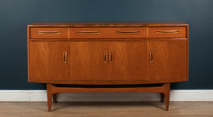 Retro Teak 1960s G Plan Fresco Short Sideboard By Victor Wilkins