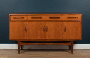 Retro Teak 1960s G Plan Fresco Short Sideboard By Victor Wilkins