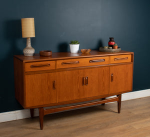 Retro Teak 1960s G Plan Fresco Short Sideboard By Victor Wilkins