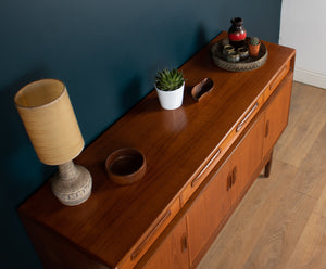 Retro Teak 1960s G Plan Fresco Short Sideboard By Victor Wilkins