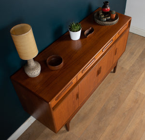 Retro Teak 1960s G Plan Fresco Short Sideboard By Victor Wilkins