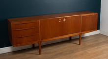 Load image into Gallery viewer, Retro 1960s Restored Long Teak Mcintosh Torpedo Sideboard