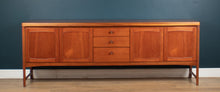 Load image into Gallery viewer, Retro Teak 1960s Nathan Squares Long Mid Century Sideboard