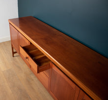 Load image into Gallery viewer, Retro Teak 1960s Nathan Squares Long Mid Century Sideboard