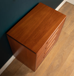 Retro Teak 1960s G Plan Fresco Chest Of Drawers By Victor Wilkins