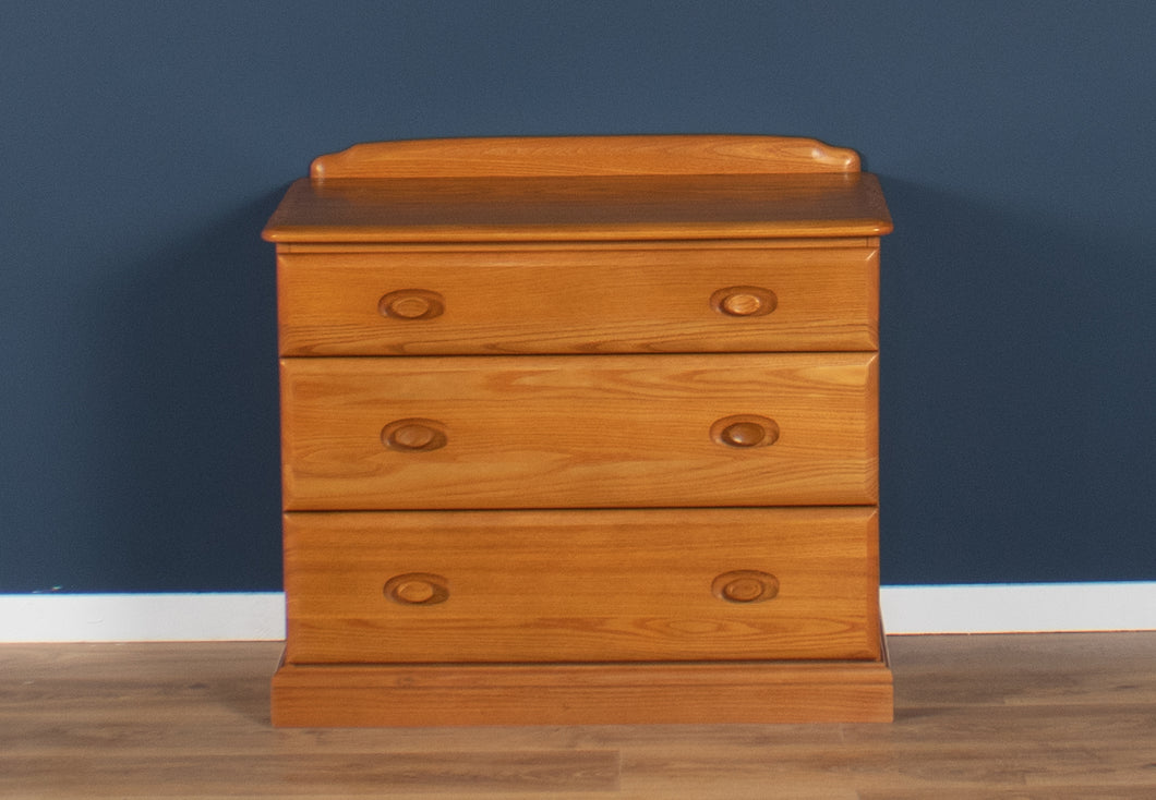 Vintage Solid Ash Jentique Chest Of Drawers