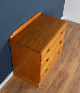 Vintage Solid Ash Jentique Chest Of Drawers