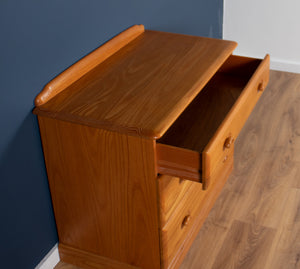 Vintage Solid Ash Jentique Chest Of Drawers