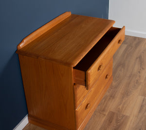 Vintage Jentique Solid Ash Chest Of Drawers (Pair Available)