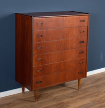 Load image into Gallery viewer, Retro Teak 1960s Danish Mid Century Chest Of Drawers