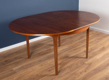 Load image into Gallery viewer, Retro 1960s Teak Round Dining Table &amp; Four Space Saving Chairs By Nathan