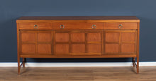 Load image into Gallery viewer, Retro Teak 1960s Nathan Squares Mid Century Sideboard