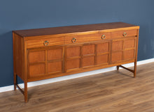 Load image into Gallery viewer, Retro Teak 1960s Nathan Squares Mid Century Sideboard