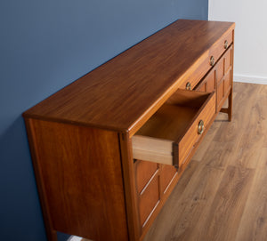 Retro Teak 1960s Nathan Squares Mid Century Sideboard