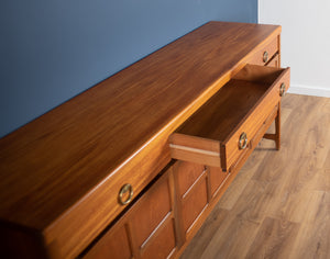 Retro Teak 1960s Nathan Squares Mid Century Sideboard