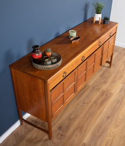 Retro Teak 1960s Nathan Squares Mid Century Sideboard