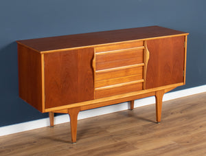 Retro Teak 1960s Short Jentique Rare Mid Century Sideboard