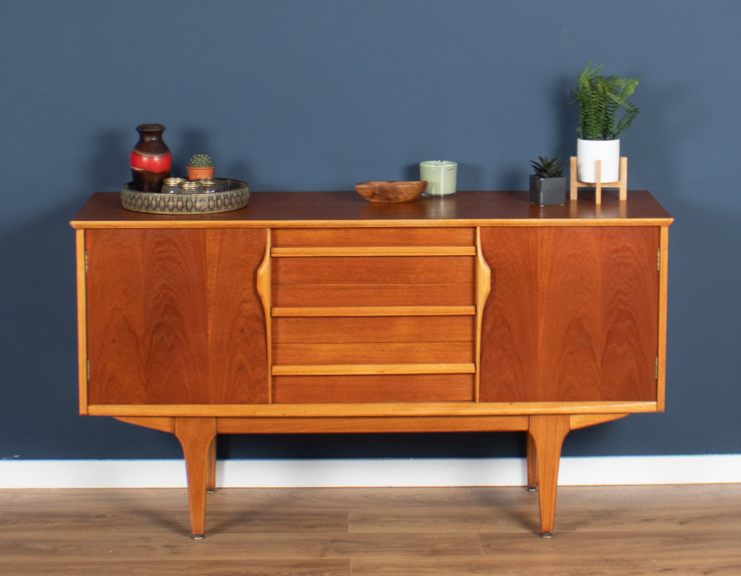 Retro Teak 1960s Short Jentique Rare Mid Century Sideboard