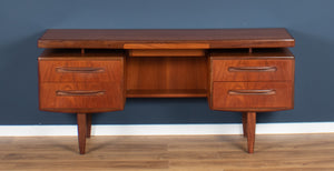 Retro Teak 1960s G Plan Fresco Desk By Viktor Wilkins