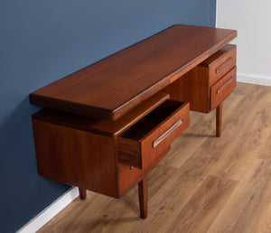 Retro Teak 1960s G Plan Fresco Desk By Viktor Wilkins