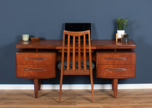 Retro Teak 1960s G Plan Fresco Desk By Viktor Wilkins