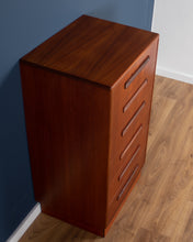 Load image into Gallery viewer, Retro Teak 1960s Tall G Plan Fresco Chest Of Drawers By Victor Wilkins