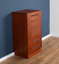 Load image into Gallery viewer, Retro Teak 1960s Tall G Plan Fresco Chest Of Drawers By Victor Wilkins