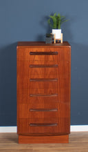 Load image into Gallery viewer, Retro Teak 1960s Tall G Plan Fresco Chest Of Drawers By Victor Wilkins