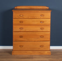 Load image into Gallery viewer, Vintage Solid Ash Jentique Tall Chest Of Drawers