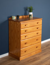 Load image into Gallery viewer, Vintage Solid Ash Jentique Tall Chest Of Drawers