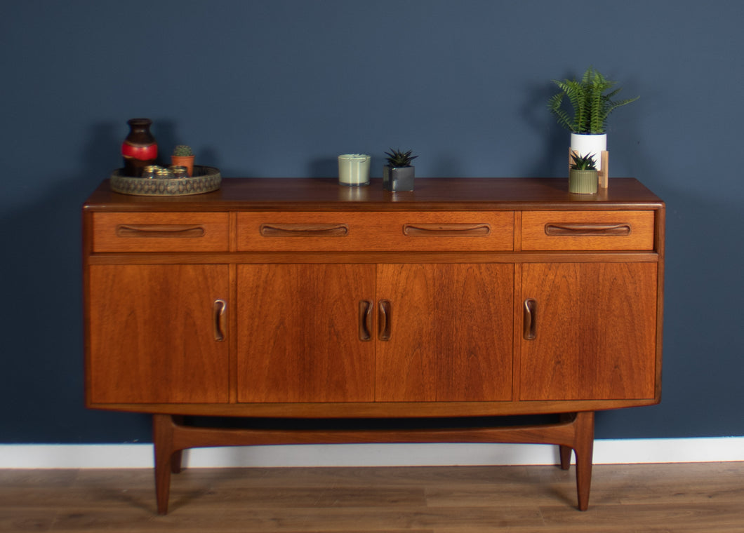 Retro Teak 1960s G Plan Fresco Short Sideboard By Victor Wilkins