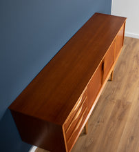 Load image into Gallery viewer, Retro 1960s Teak Jentique Mid Century Sideboard With Folded Handles