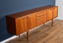 Load image into Gallery viewer, Retro Teak 1960s Long Younger Sequence Mid Century Sideboard