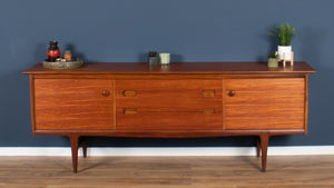 Retro 1960s Fonseca Mid Century Teak Sideboard By John Herbert For A. Younger Ltd.