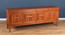 Load image into Gallery viewer, Retro Teak 1960s Mid Century Long Sideboard By Brutality