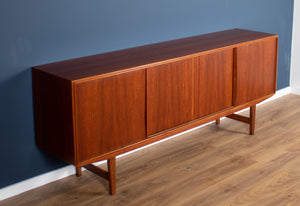 Teak 1960s Retro Mid Century Long Danish Sideboard