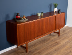 Teak 1960s Retro Mid Century Long Danish Sideboard