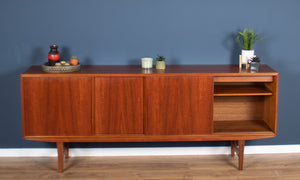 Teak 1960s Retro Mid Century Long Danish Sideboard