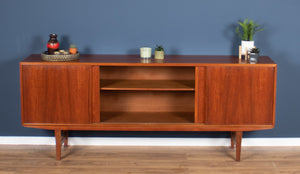 Teak 1960s Retro Mid Century Long Danish Sideboard