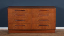 Load image into Gallery viewer, Retro Teak 1960s G Plan Fresco 8 Drawer Chest Of Drawers Sideboard