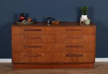 Load image into Gallery viewer, Retro Teak 1960s G Plan Fresco 8 Drawer Chest Of Drawers Sideboard