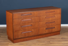 Load image into Gallery viewer, Retro Teak 1960s G Plan Fresco 8 Drawer Chest Of Drawers Sideboard