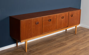 Retro Teak 1960s Nathan Corinthian Mid Century Sideboard