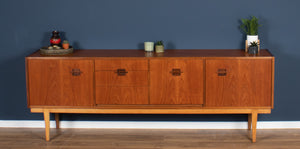 Retro Teak 1960s Nathan Corinthian Mid Century Sideboard