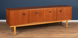 Retro Teak 1960s Nathan Corinthian Mid Century Sideboard