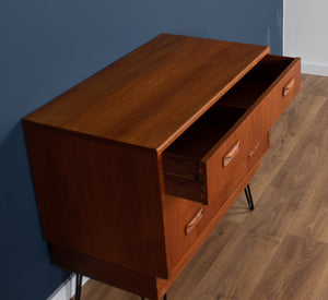 Retro 1960s Teak G Plan Fresco Chest Of Drawers Hairpin Legs By Victor Wilkins