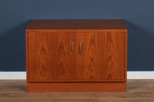 Load image into Gallery viewer, Retro Teak 1960s G Plan Fresco Cabinet TV Unit Drinks Cabinet By Victor Wilkins