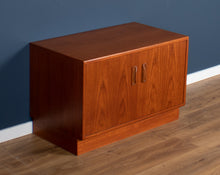 Load image into Gallery viewer, Retro Teak 1960s G Plan Fresco Cabinet TV Unit Drinks Cabinet By Victor Wilkins