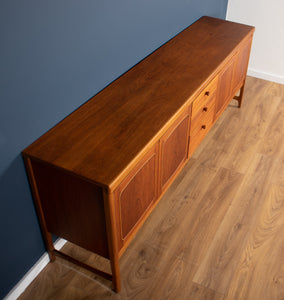 Retro Teak 1960s  Mid Century Nathan Squares Long Sideboard