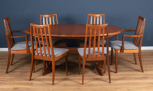 Load image into Gallery viewer, Retro Teak 1960s Mid Century Dining Table &amp; 6 Chairs By G Plan Victor Wilkins